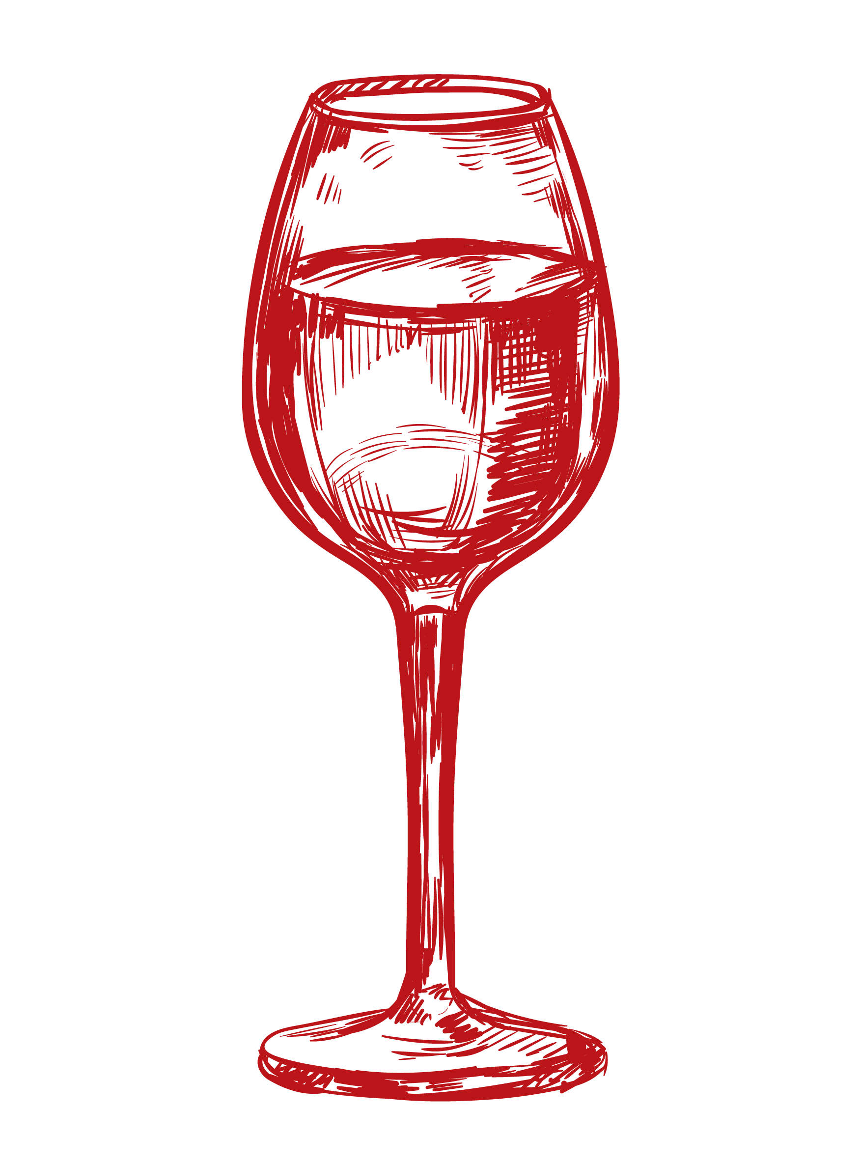 Illustration de verre de vin
