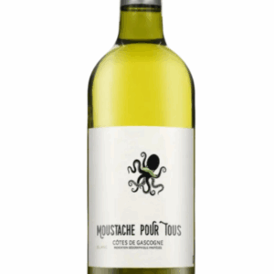 Cuvée Moustache pour tous blanc sec 2023 Cave de Plaimont IGP Côtes de Gascogne 75cl