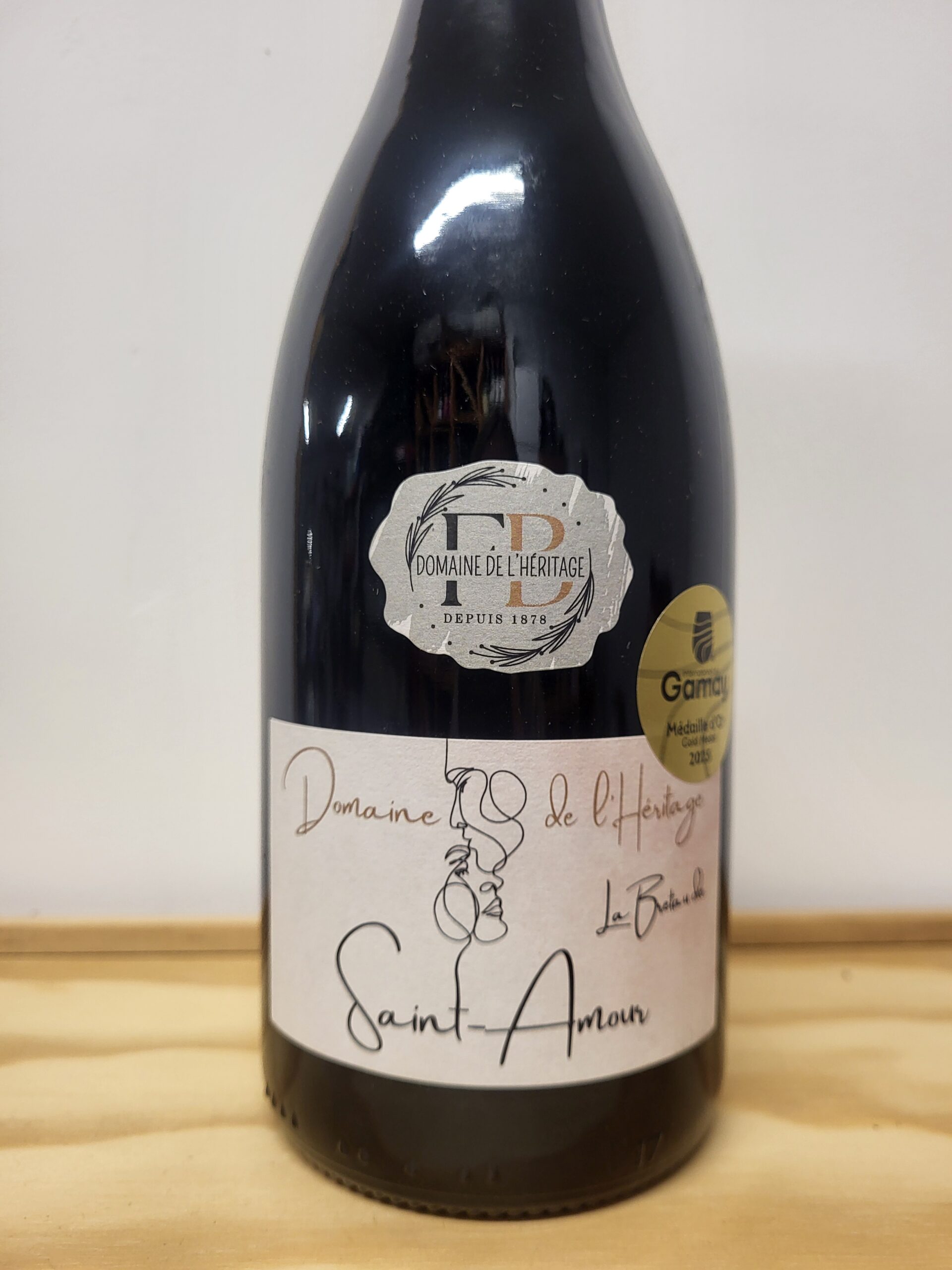 Cuvée La Bretaude 2023 rouge Domaine de l'Héritage - AOC Saint Amour 75 cl