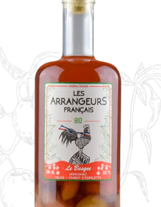 Armagnac arrangé "Le Basque" Prune- Piment d'Espelette Les arrangeurs français - 70cl 32°